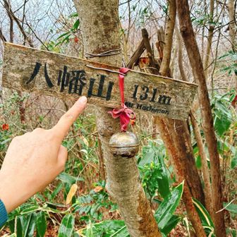 八幡山登頂