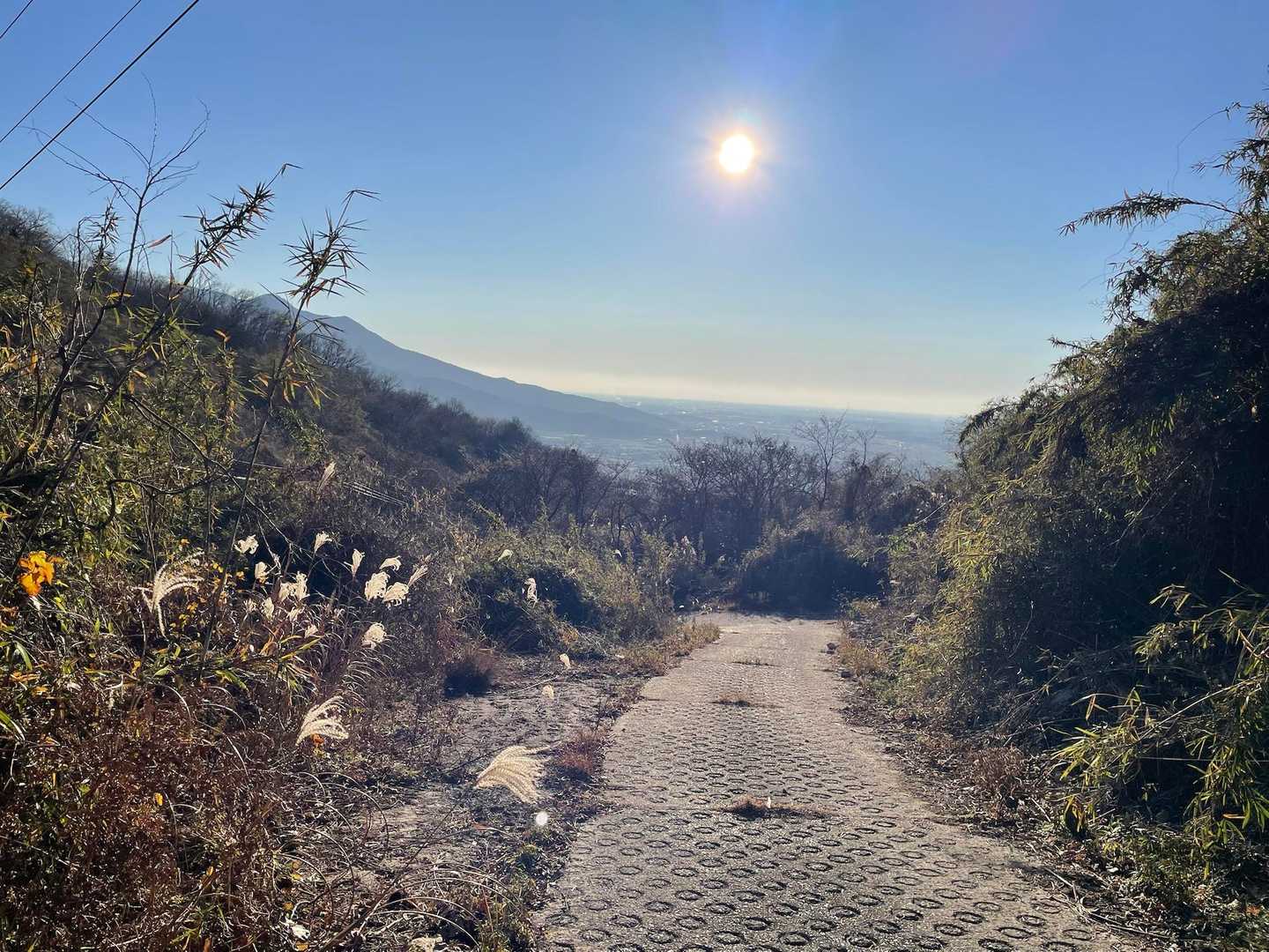 関東平野が開けて見えました👀！！