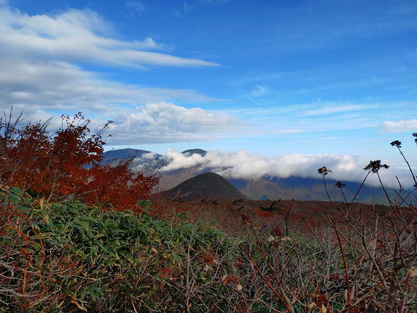 安達太良山登山口-旧土湯峠-鬼面山 往復コースの写真