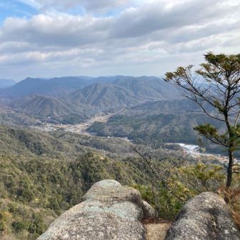 天狗の踊場からの山景色