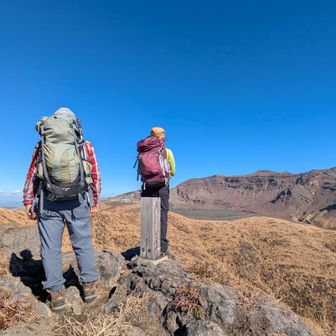 絶景に圧倒されながら