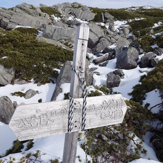 木曽前岳　２８２６ｍ
７月の牙岩経由のコガラサーキット以来、今年２回目