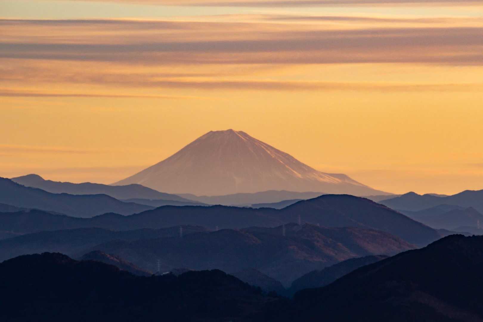 弓張山系多米自然歩道登山口-多米峠-霊屋の峰-大知波峠-富 往復コースの写真