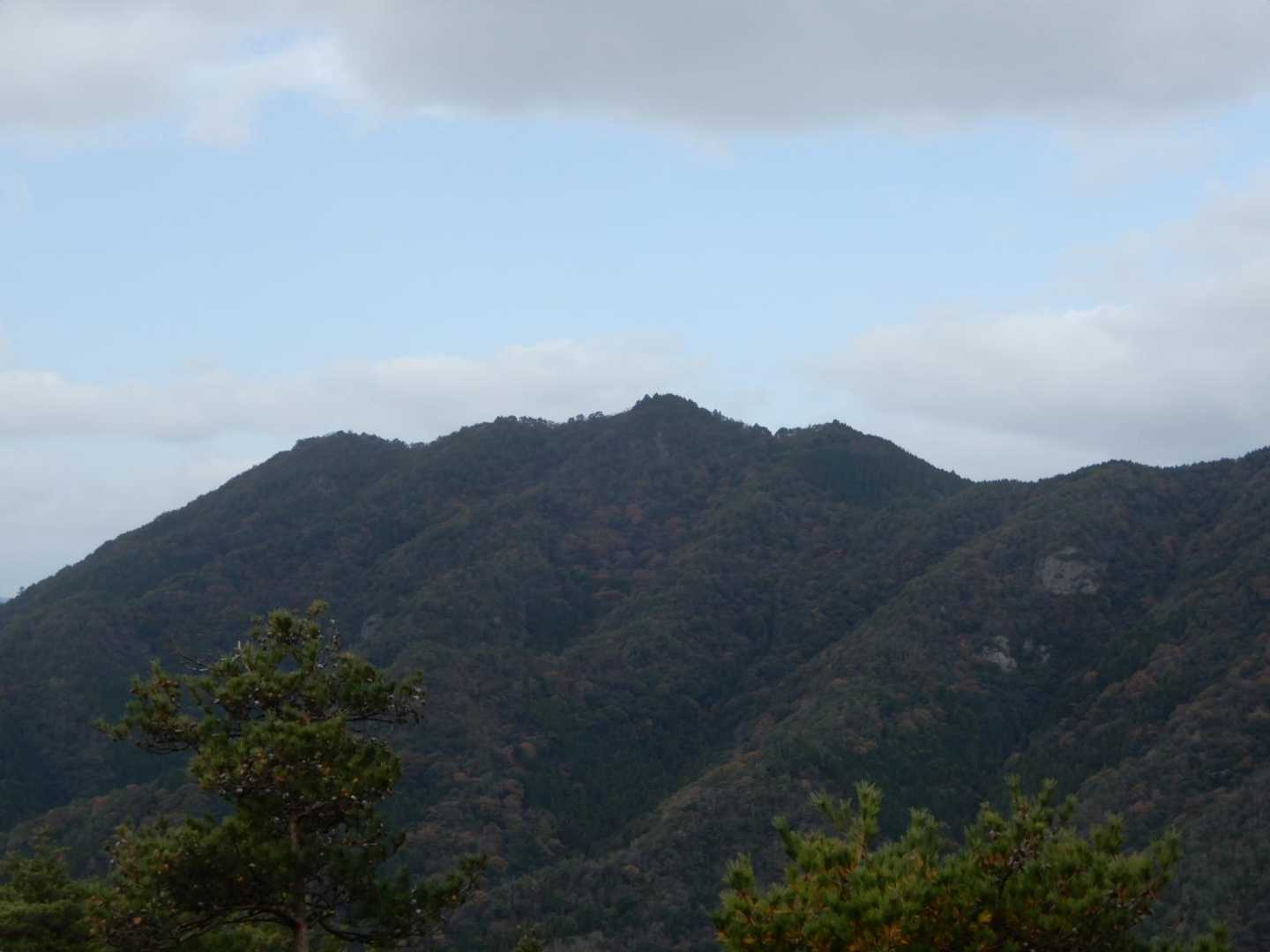 ピストンで下山　
蓮華山縦走路