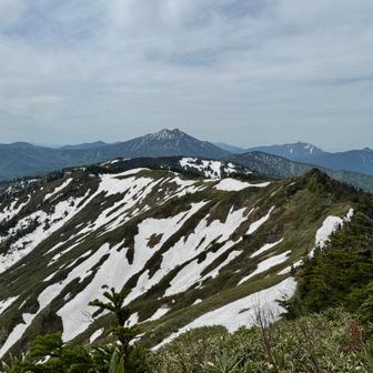 会津駒ヶ岳・中門岳・大津岐山・大杉岳 / みかんの妻の登山データ