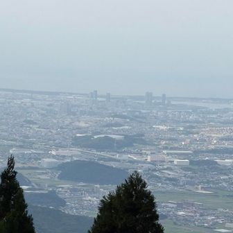 篠栗駅を目指してテクテク中
PayPayドーム方面が見えています♪
アケボノソウは種に