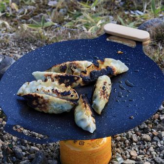 真っ黒餃子。
苦味が最高！