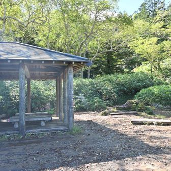 東屋とトイレ