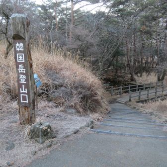 ここから歩き始め。