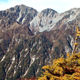 涸沢カールの大伽藍

これを更に真正面に正対できる場所が、写真にもある屏風の頭＆耳
https://yamap.com/activities/20030866 (もう4年前か．．．)
