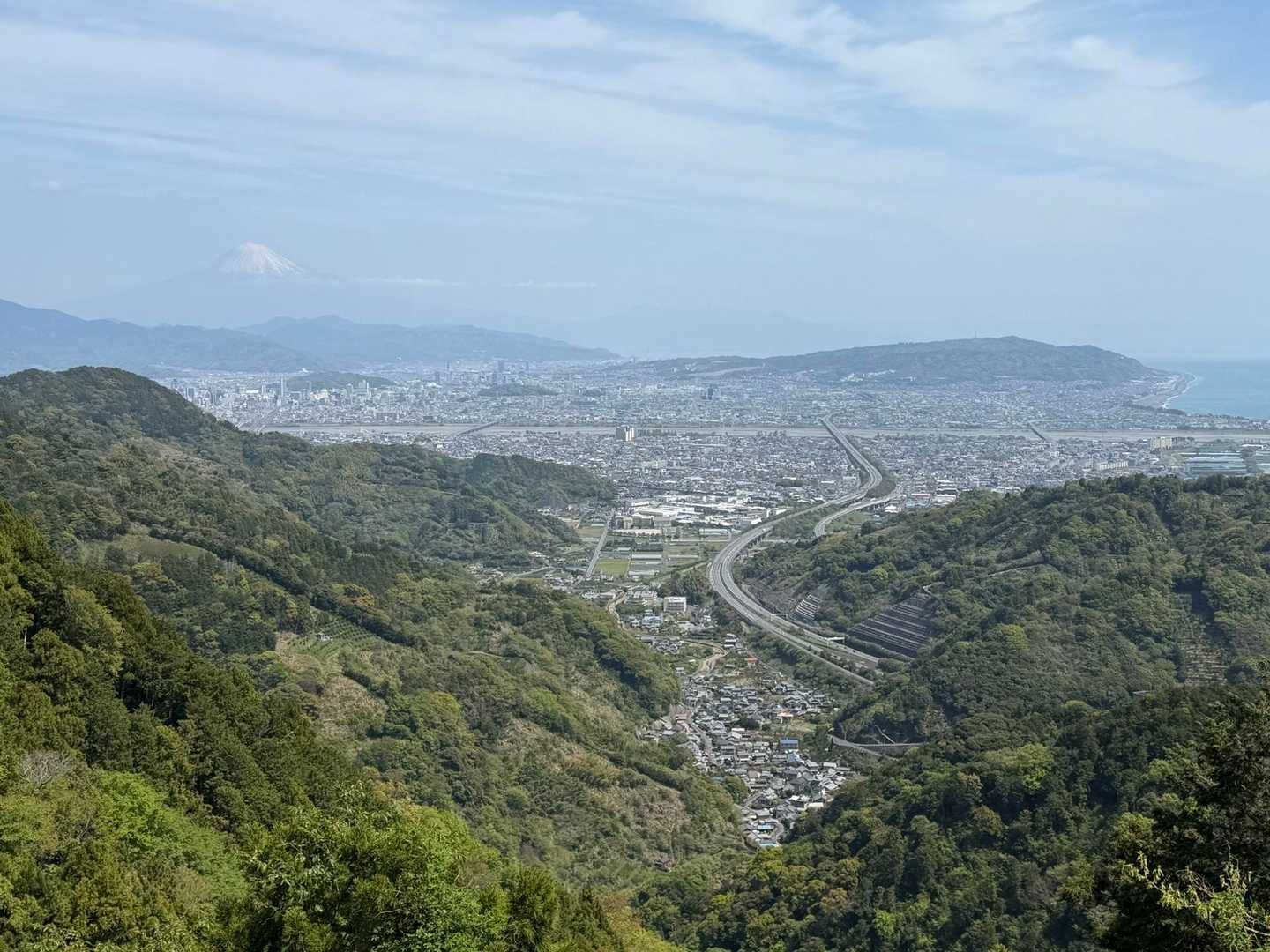 家康ベンチからの景色✨