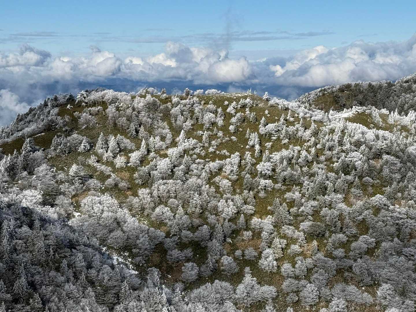 下山しながら朝見れなかった景色を堪能😚