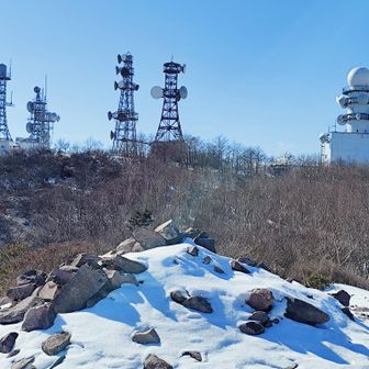 山頂の宇宙基地☄️