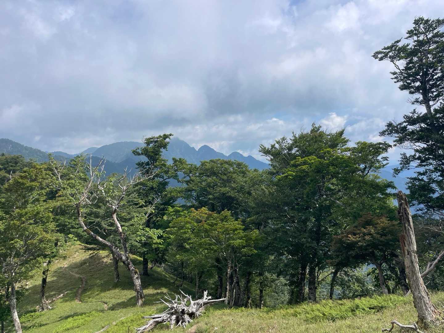 七曜岳から国見岳かな⁈