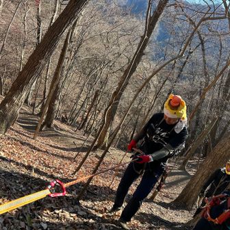 懸垂下降体験皆さん楽しんでもらえたかな
またこういう機会を設けよう