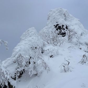 ピークがジャンダルムに隠れちゃった🤣

途中ベテラン女性と会話してる中で…

俺が羊蹄山大好きで夏場はよく登ると話したら、今年登った時避難小屋で何十回も登ってる若い人に会ったよと。
でもその人は札幌の人じゃないと。（多分俺札幌在住と思われてた）
もしかしてその人苫小牧ですか？と聞くとそうそう！と！
それ多分自分です（笑）と言うと驚かれる🤣

なんと夏季羊蹄山でお会いしたことのある方でした😆✨✨
やっぱり同じ趣味だとこういう縁もあるんだね。
本当に面白い😊