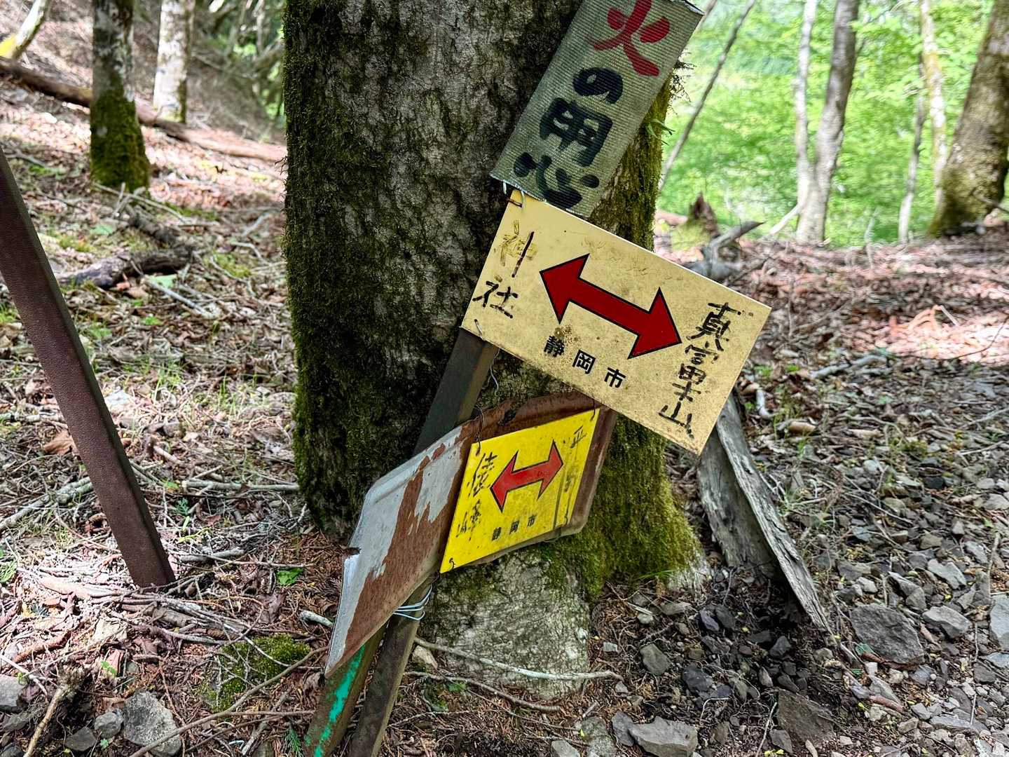 尾根に出ました
まずは神社へ⛩️