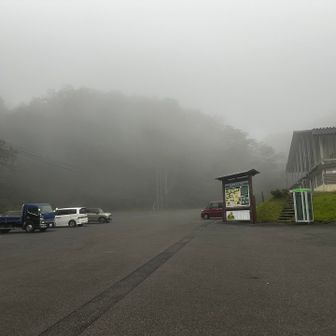 下山すると天候悪化☂️