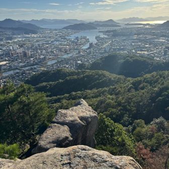 地獄岩の上から撮った方がいいねと
もう一回🤭