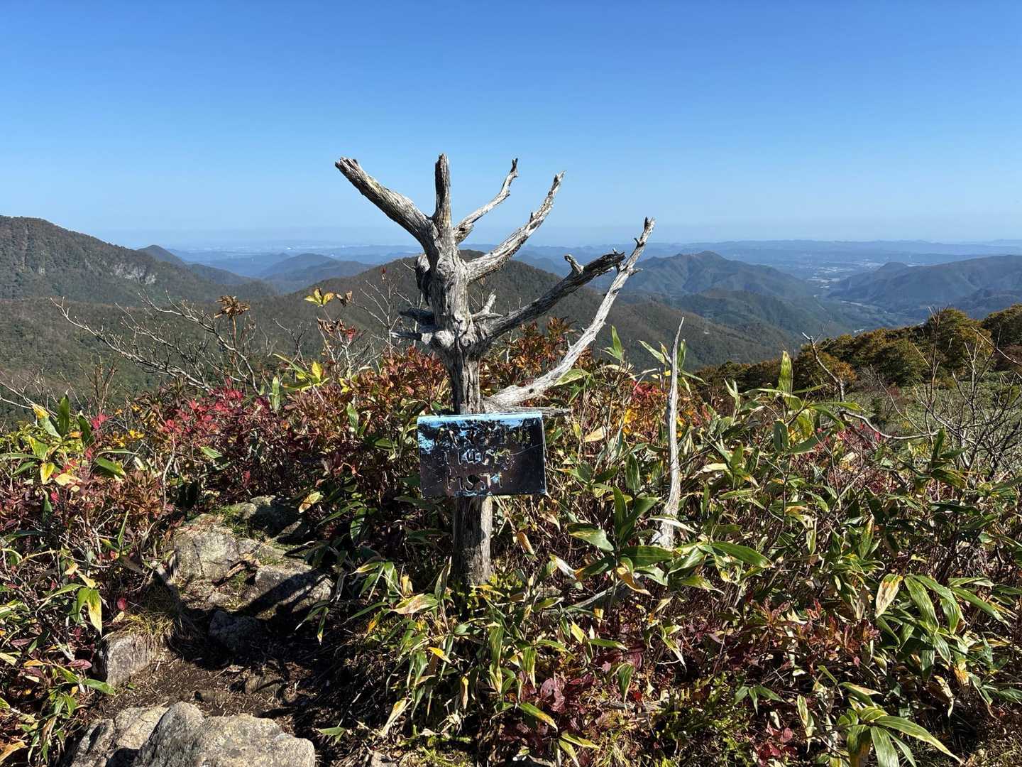 今日の終着蛤山
