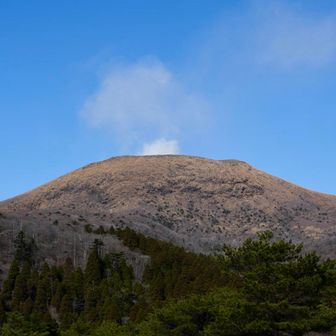 新燃岳も見えました