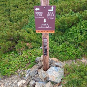さあ、後は塩見岳を越えるだけ