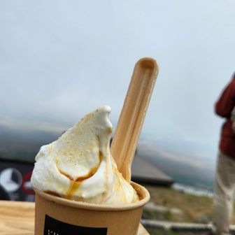 清里テラスでジェラート食べました。
信玄ジェラートお勧め ✌️