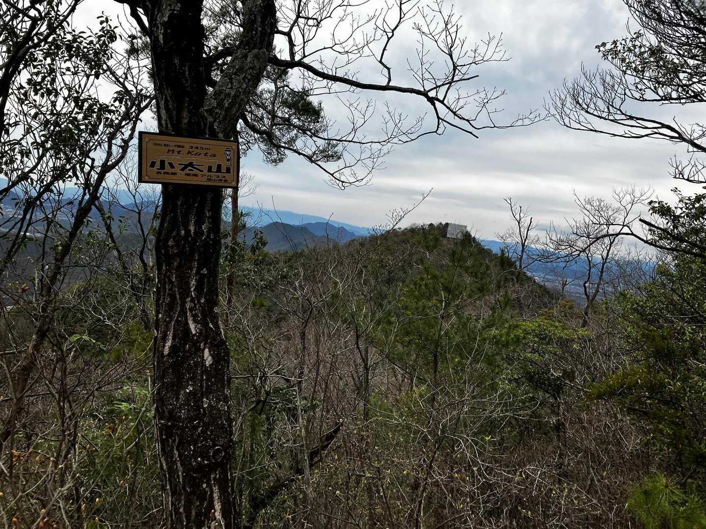 各務原アルプス縦走コース（各務原権現山-金山-明王山）の写真