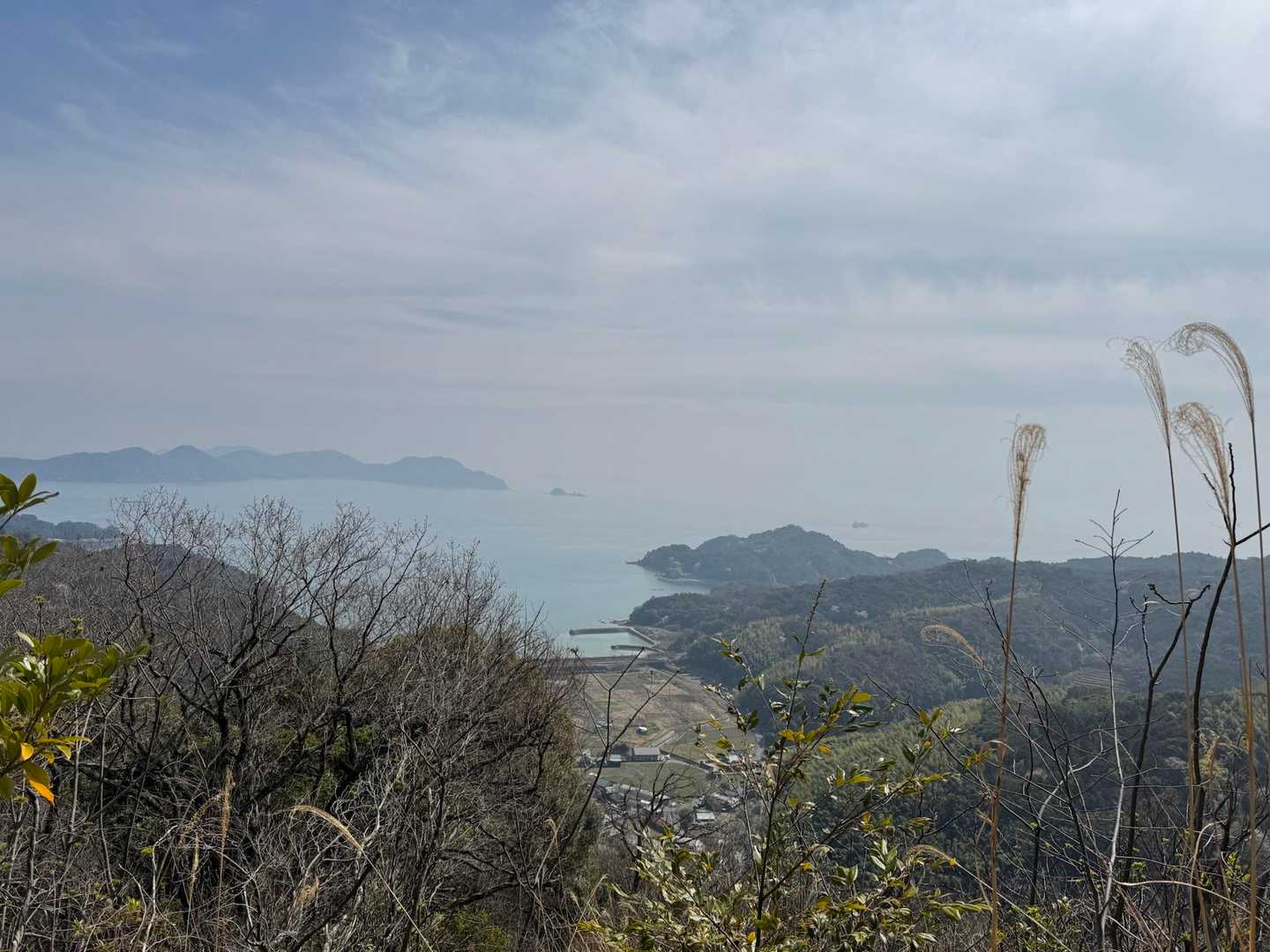 眺望は最高😆
霞んでなかったら、きっと、めちゃくちゃ綺麗✨