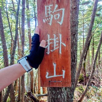 駒掛山（こまかけやま）
標高:1,808m
ハイ👏ドンドン💨💨