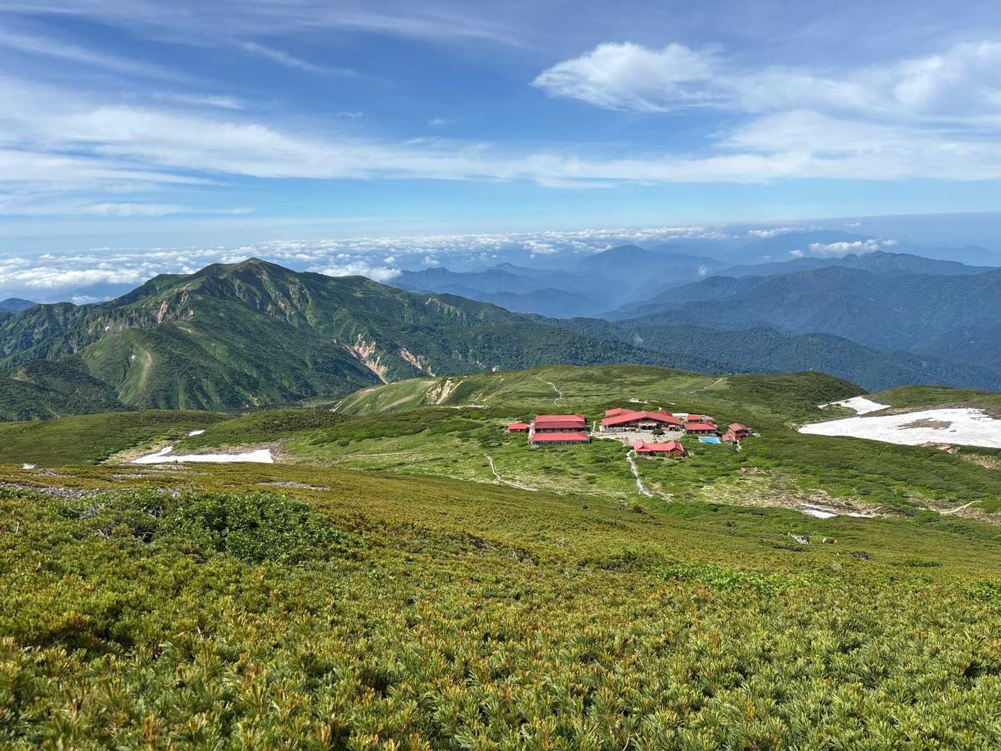 砂防新道-白山-観光新道 周回コースの写真