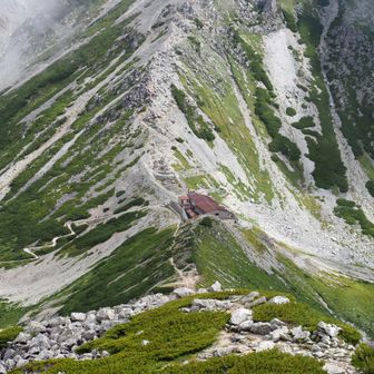 一ノ越山荘
今日も大勢
雄山目指している