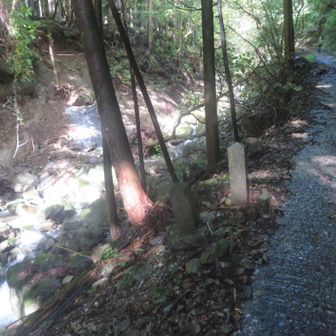 歩き始めて直後、コンクリ坂道はやっぱりキツイ。
武甲山の核心部です。