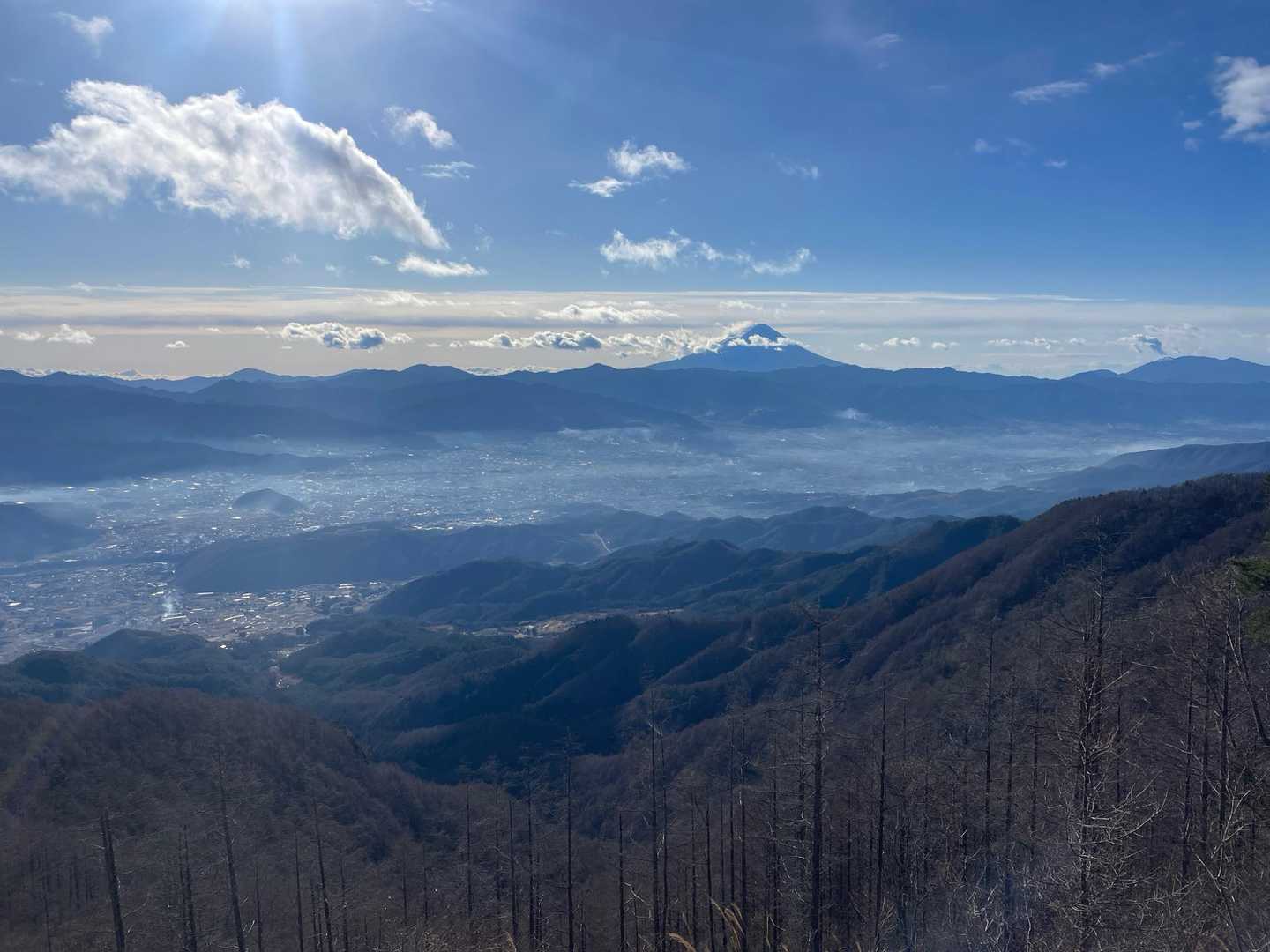 琴川ダム-小楢山 往復コースの写真