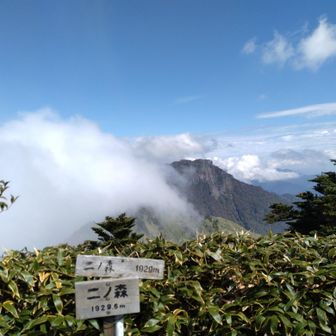 二の森まで戻った