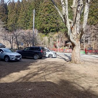 駐車場に戻りました