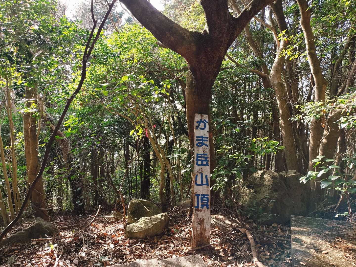 続いて竈岳にとうちゃく。次の山も釜岳なので、ちょっと気になったのでググってみた🧐
※雲仙・島原地方の「カマ（竈・釜）」が付く地名は、火山性の地熱や温泉、あるいは「かまど」のような地形に由来することが多い