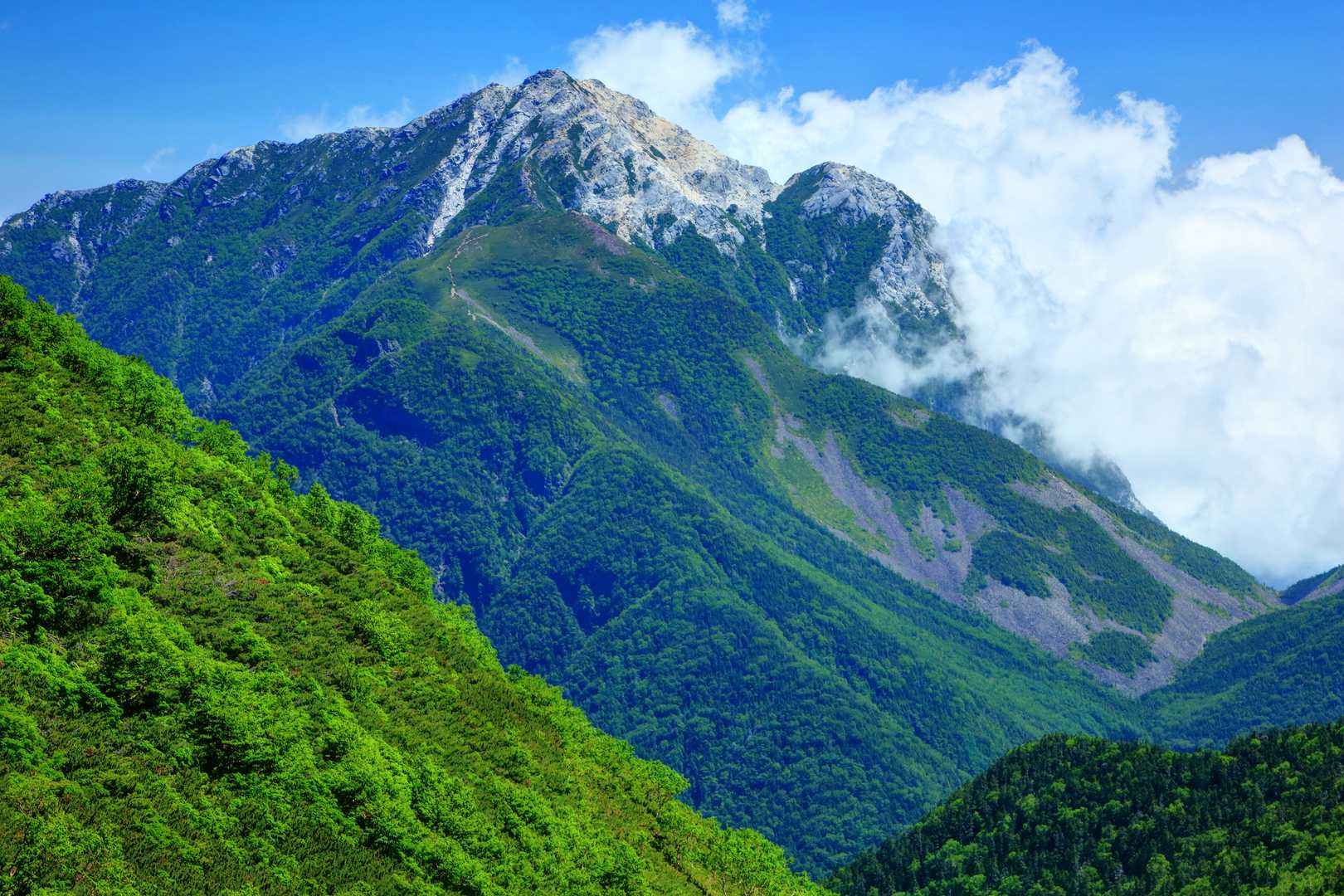 甲斐駒ヶ岳の写真