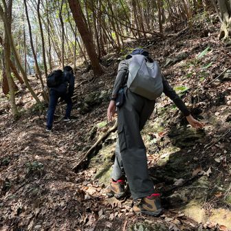 焼森山への登り🚶‍♀️