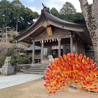 ⛩️竈門神社に移動して来ましたが、この時間はまだ参拝者も登山者もほとんどいません。
こんな人気(ひとけ)のない竈門神社は初めてです😆