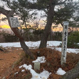 少し雪❄️積もってます。