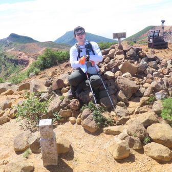 鉄山（1709m）登頂