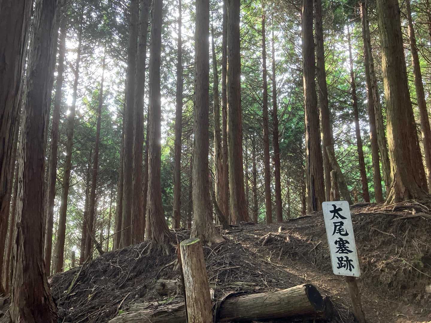 太尾塞跡到着！