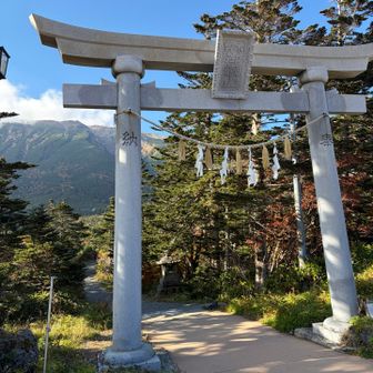 無事に下山できました！
天候に恵まれ、いい山行となりました☺︎
ありがと山♪