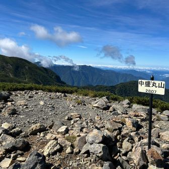 中盛丸山登頂！