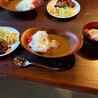 晩飯！ハンバーグ！カレーライス！そうめん！？