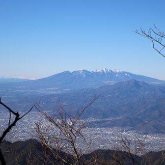 ここまでは木の間からチラチラ見えてただけだったけど、ここでやっとスッキリ見えた八ヶ岳！