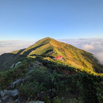 さよなら、大日岳・大日小屋👋ﾊﾞｲﾊﾞｲ