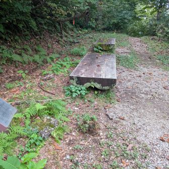 標高1000mの広場