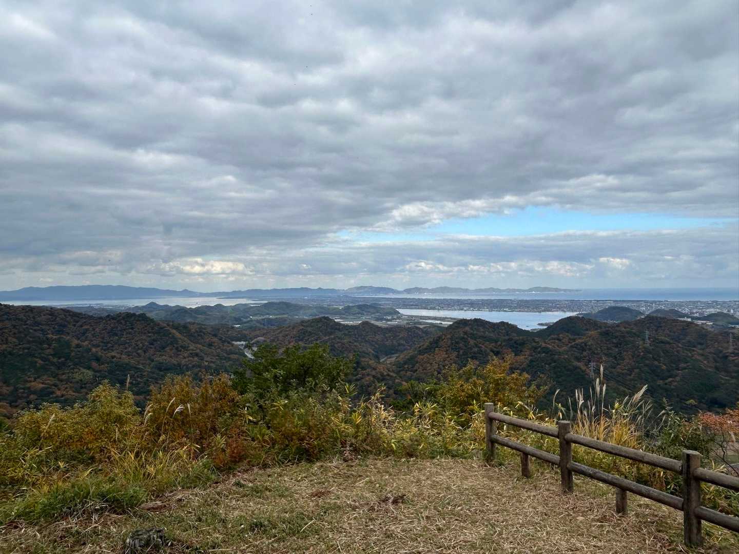中海と日本海までよく見える‼️
めっちゃいいところだー😁